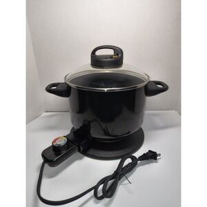 Cook's Essentials Electric Multi Cooker‎ Steamer Stockpot Non Stick ~ Rice Soup